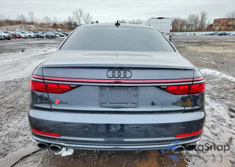 2023 Audi S8 из США, поврежденный, VIN WAULSAF89PN012152
